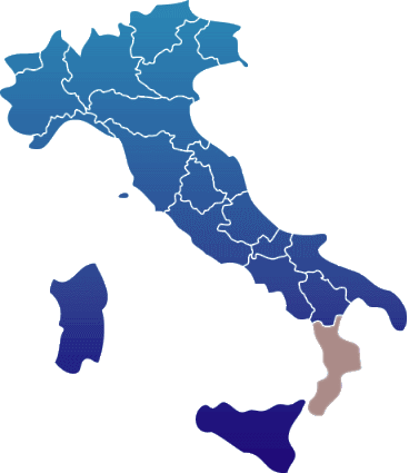 Mappa dell'Italia