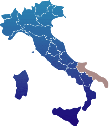 Mappa dell'Italia