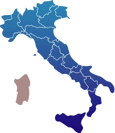 Mappa dell'Italia